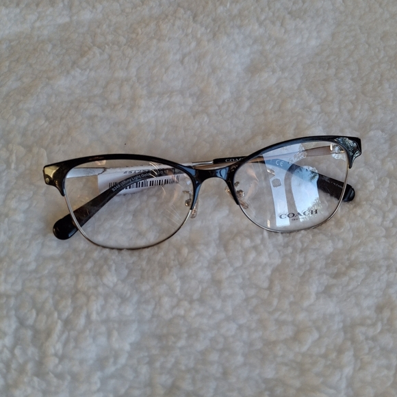 Coach Silver Frame Glasses for NEW Lenses - Picture 3 of 10